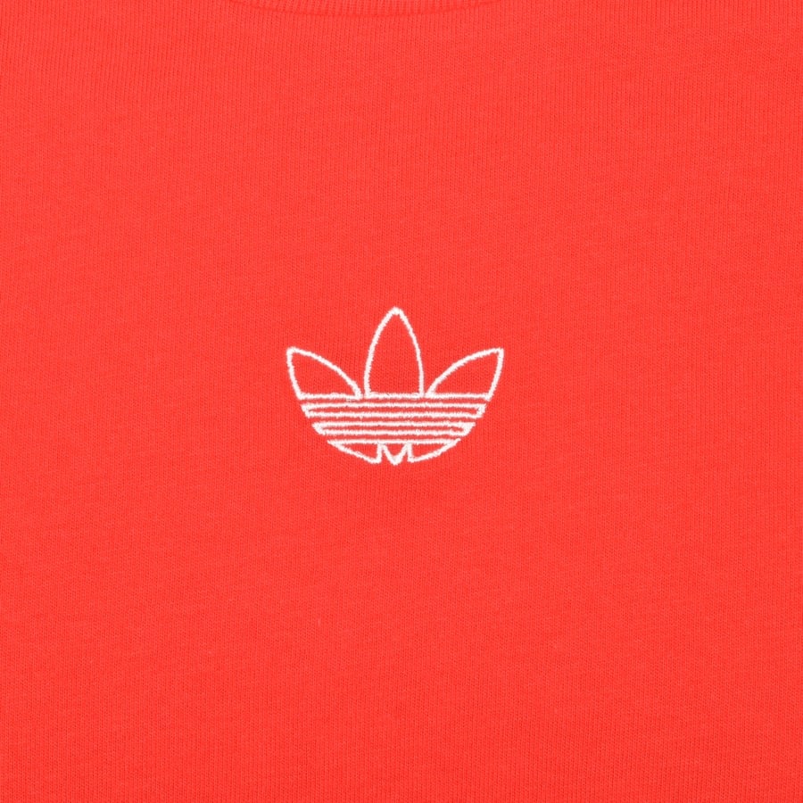 Alternative Image for Productadidas Originals Sport 3 Stripe T Shirt Red3
